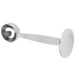 Dual purpose Stainless Steel Tamping Measuring Coffee Bean Powder Spoon Scoop