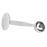 Dual purpose Stainless Steel Tamping Measuring Coffee Bean Powder Spoon Scoop