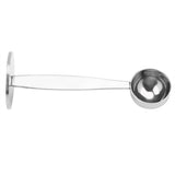 Dual purpose Stainless Steel Tamping Measuring Coffee Bean Powder Spoon Scoop