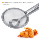 Stainless Steel Hot Pot Tong Fried Food Clip Oil Filter Strainer Mesh - Extra Image