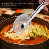 Stainless Steel Hot Pot Tong Fried Food Clip Oil Filter Strainer Mesh - Extra Image