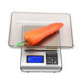 3kg/1g Precise Digital Electronic Kitchen Scale Stainless Steel Food Baking Weighing Balance