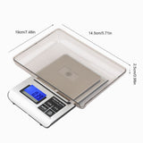 3kg/1g Precise Digital Electronic Kitchen Scale Stainless Steel Food Baking Weighing Balance - Extra Image