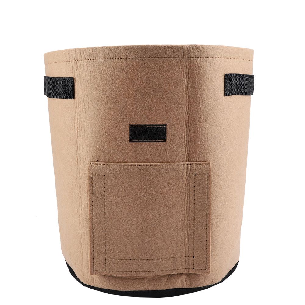 Breathable Potato Tomato Planting Bag Outdoor Garden Vegetable Plant Growth Bag(Brown)