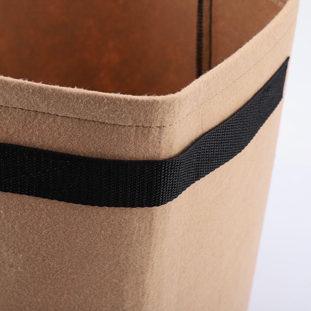 Breathable Potato Tomato Planting Bag Outdoor Garden Vegetable Plant Growth Bag(Brown)