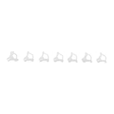 100Pcs Vegetable Fruit Tree Seedling Nursery Plastic Plants Grafting Clips Gardening Tools