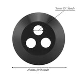 3 Hole Fuel Gas Tank Grommet Replacements for Trimmer Lawn Mower 13211546730 V137000030 - Extra Image