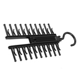 Adlustable Cross X Tie Rack Belt Scarves Hook Hanger Holder Organizer