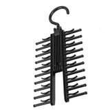 Adlustable Cross X Tie Rack Belt Scarves Hook Hanger Holder Organizer