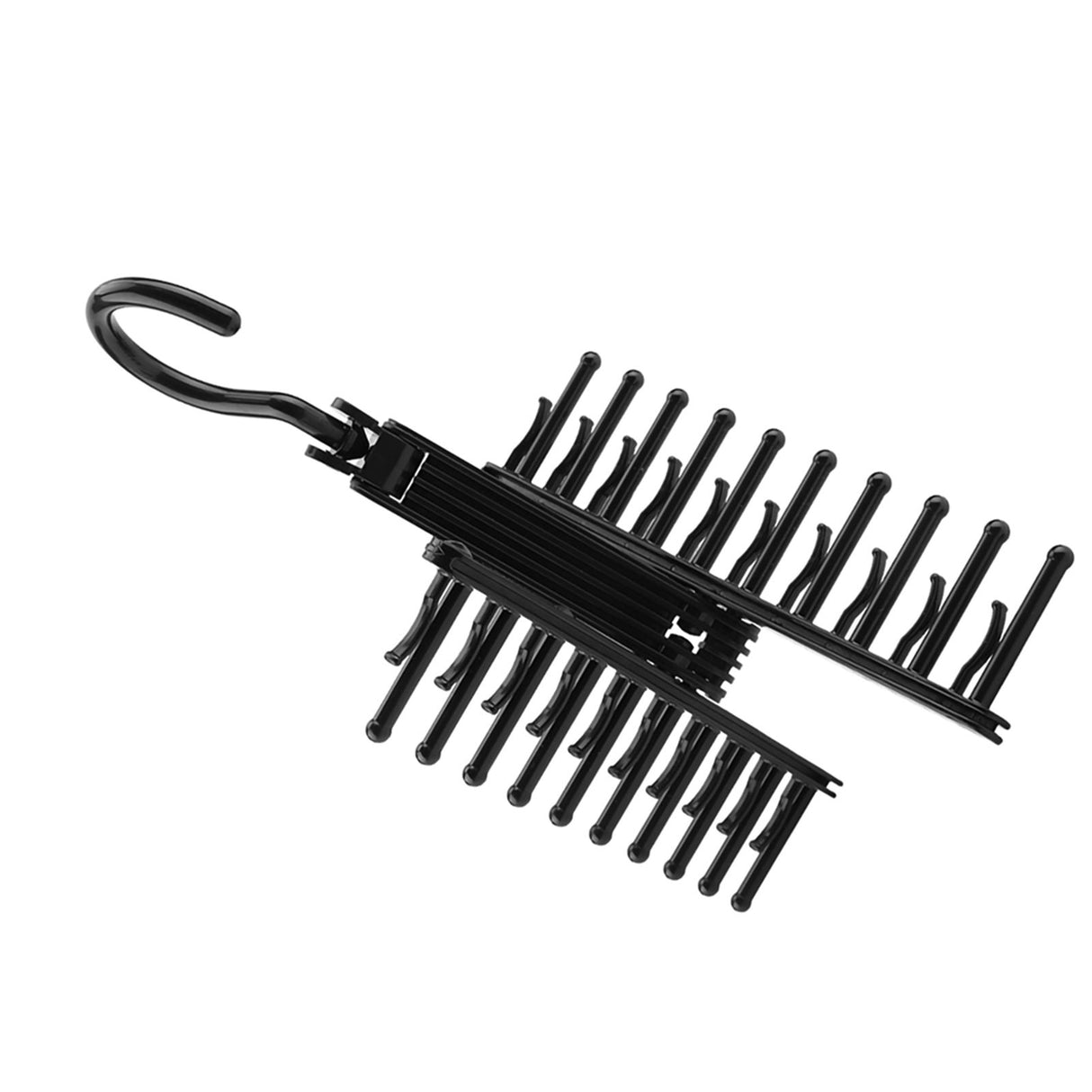 Adlustable Cross X Tie Rack Belt Scarves Hook Hanger Holder Organizer