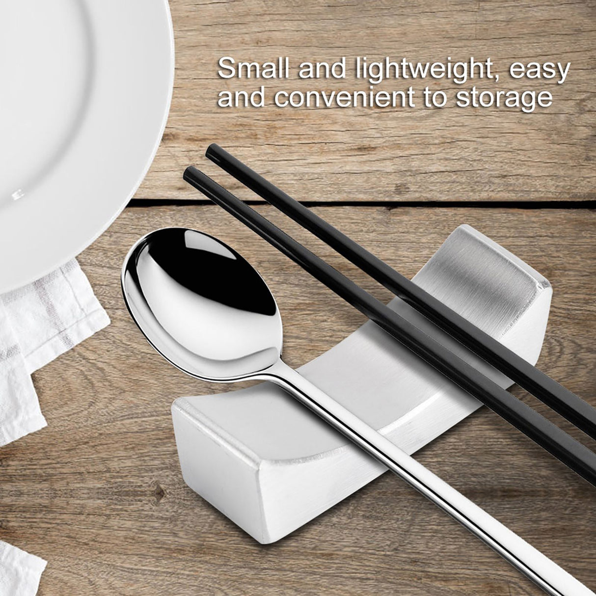 304 Stainless Steel Reusable NOn stick Chopstick Holder