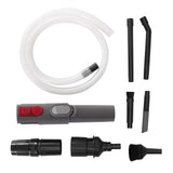 9Pcs Mini Micro Vacuum Cleaners Adapter Tool Car Vehicle Cleaning Kit