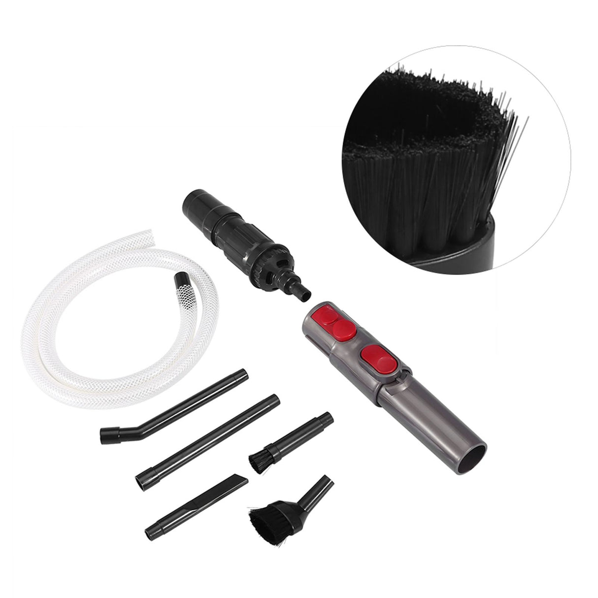 9Pcs Mini Micro Vacuum Cleaners Adapter Tool Car Vehicle Cleaning Kit