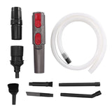 9Pcs Mini Micro Vacuum Cleaners Adapter Tool Car Vehicle Cleaning Kit