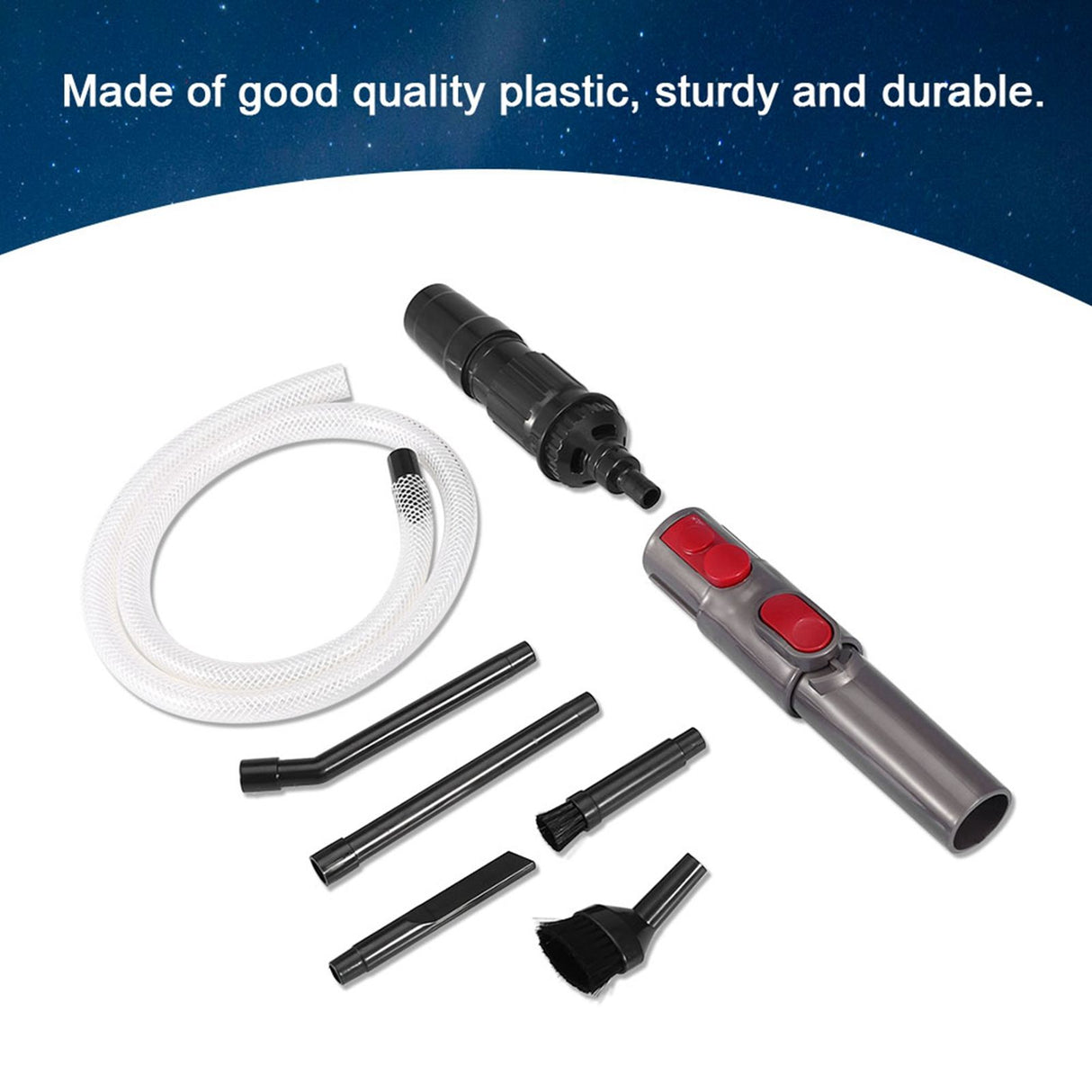 9Pcs Mini Micro Vacuum Cleaners Adapter Tool Car Vehicle Cleaning Kit