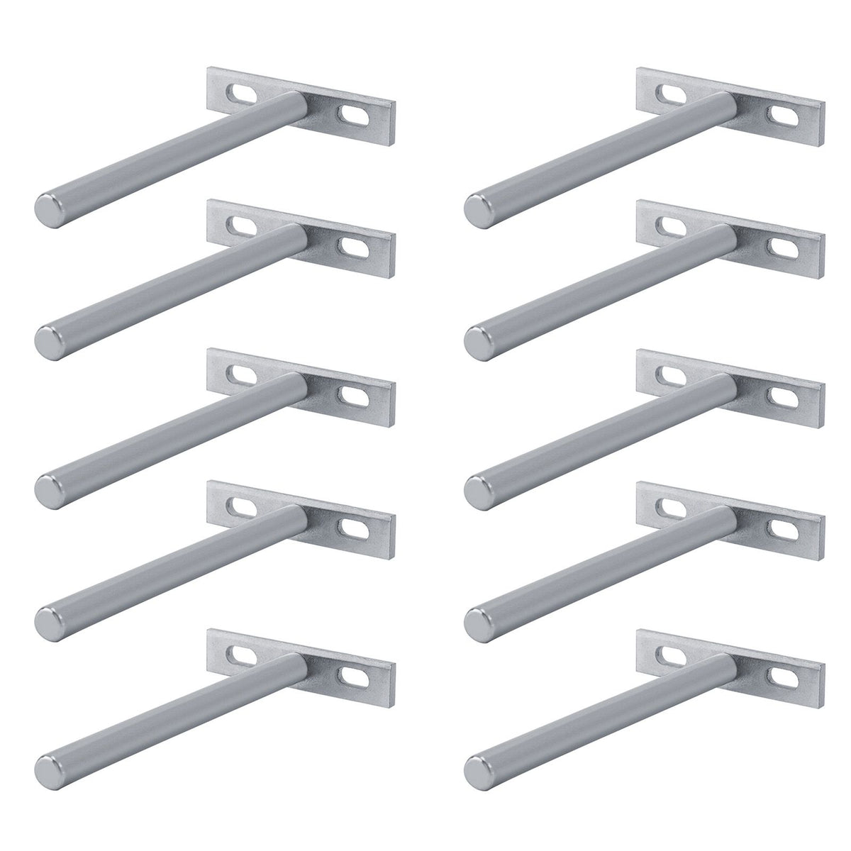 Sturdy Durable Wall mounted Concealed Round Bracket for Shelf Board Household
(5inch)