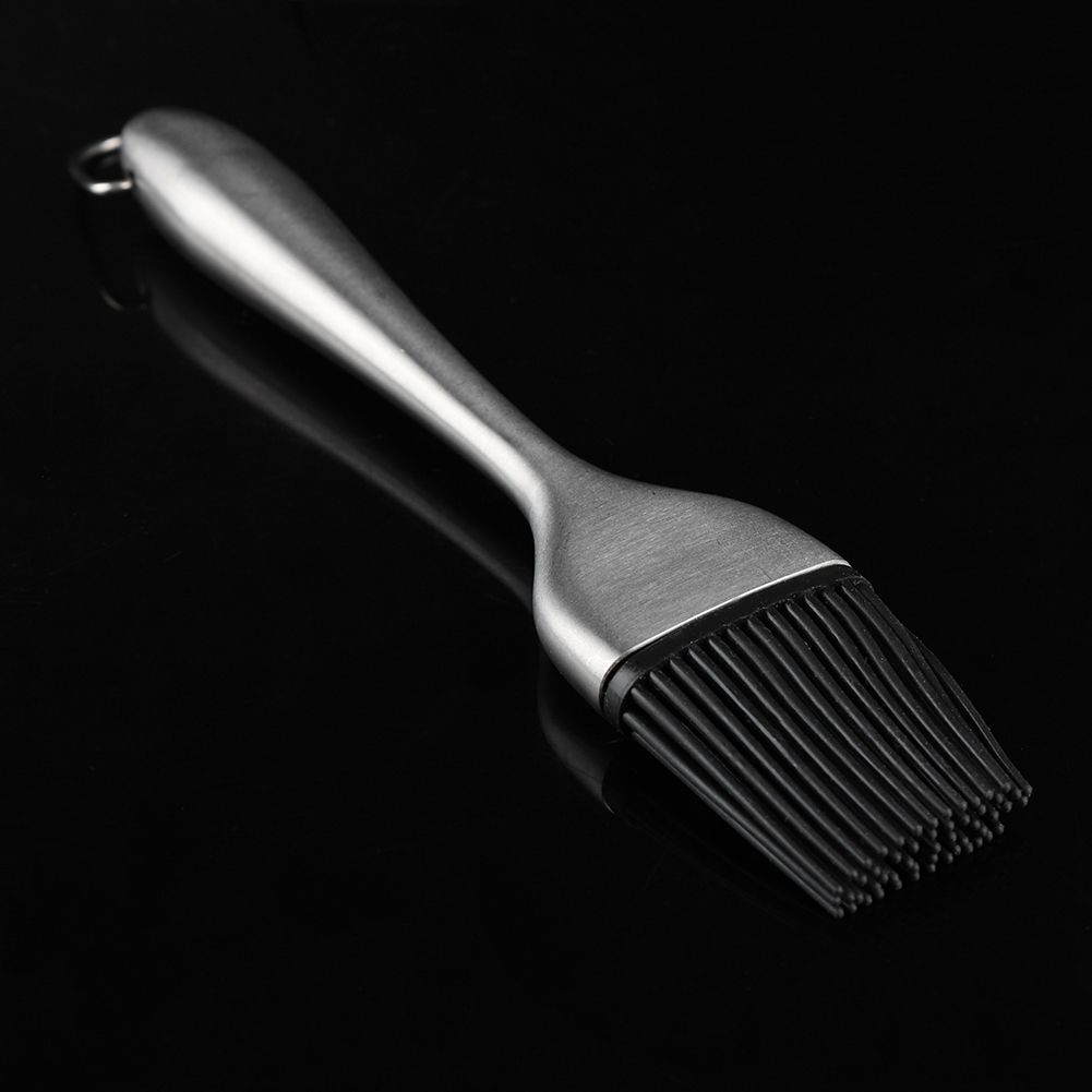 Stainless Steel BBQ Oil Brush Basting Pastry Cake Baking Brush