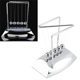 Newton's Cradle Balance Steel Balls Physics Science Pendulum Ornaments Toy Desk - Top-Down View