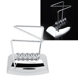 Newton's Cradle Balance Steel Balls Physics Science Pendulum Ornaments Toy Desk