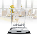 Newton's Cradle Balance Steel Balls Physics Science Pendulum Ornaments Toy Desk - Extra Image