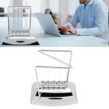 Newton's Cradle Balance Steel Balls Physics Science Pendulum Ornaments Toy Desk - Extra Image