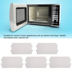 5PCS Microwave Oven Mica Plate Sheet Replacement Repairing Accessory