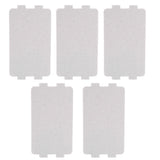 5PCS Microwave Oven Mica Plate Sheet Replacement Repairing Accessory - 45-Degree Angle
