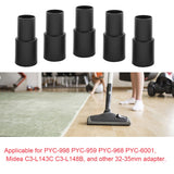 5PCS/Set Vacuum Cleaner Hose Adapter Converter Parts Accessory For 32mm to 35mm - Low Angle