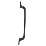 Sturdy Durable Black Door Handle for Cabinet Wardrobe Drawer Cupboard(2#) - Top-Down View