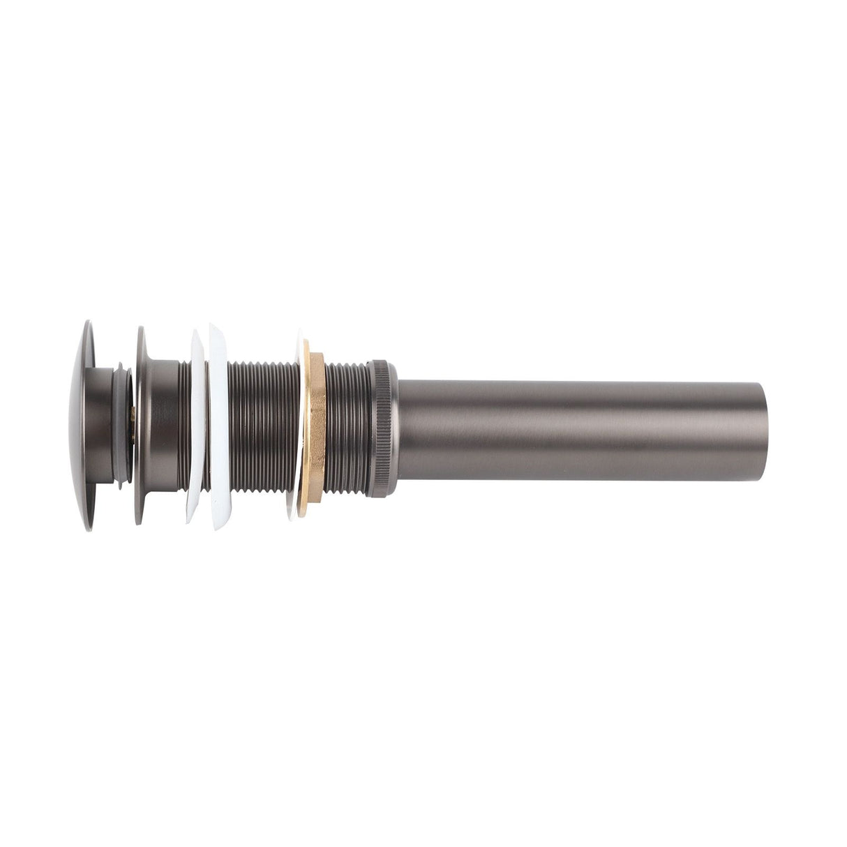 G1 1/4" Brass Bathroom Basin Sink Pop Up Drain Assembly NOn Overflow (ORB)