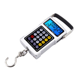 Electronic Fish Hook Scale 50Kg Luggage Weighing 7 in 1 Digital Hanging Scales