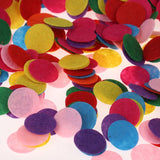 1000pcs Wedding Table Sprinkles Round Shape Multicolor Confetti Sparkling Party Decorations