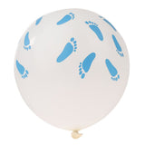 10PCS Cute Print Latex Balloons Set for Baby Child Birthday Party Decoration (2#)
