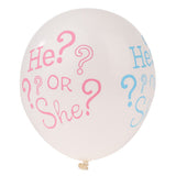 10PCS Cute Print Latex Balloons Set for Baby Child Birthday Party Decoration (3#)