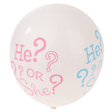 10PCS Cute Print Latex Balloons Set for Baby Child Birthday Party Decoration (3#) - Side View