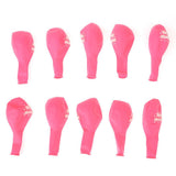 10PCS Cute Print Latex Balloons Set for Baby Child Birthday Party Decoration (6#)