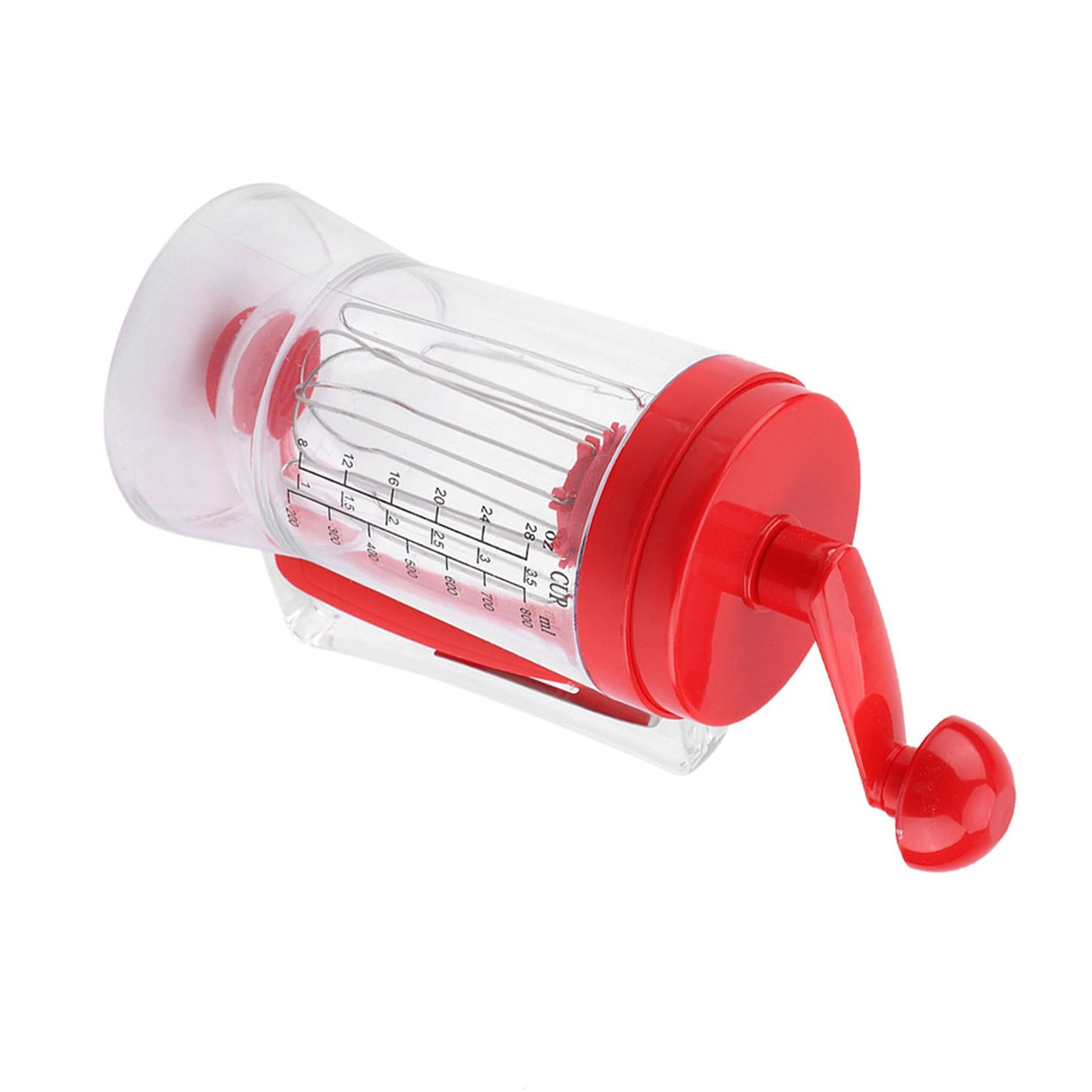Hand held Manual Pancake Cupcake Batter Mixer Dispenser Blender Machine Baking Tool