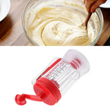 Hand held Manual Pancake Cupcake Batter Mixer Dispenser Blender Machine Baking Tool - Extra Image
