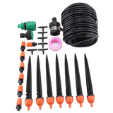 10M DIY Garden Water Drip Irrigation Kit Plant Automatic Watering Set - Top-Down View