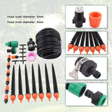 10M DIY Garden Water Drip Irrigation Kit Plant Automatic Watering Set