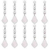 DIY Transparent Acrylic Ball Bead Hanging Pendant Decoration Ornament Accessory (A)