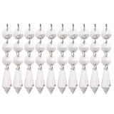 DIY Transparent Acrylic Ball Bead Hanging Pendant Decoration Ornament Accessory (B)