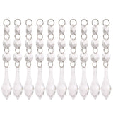 DIY Transparent Acrylic Ball Bead Hanging Pendant Decoration Ornament Accessory (H)