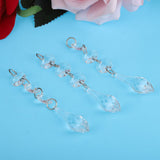 DIY Transparent Acrylic Ball Bead Hanging Pendant Decoration Ornament Accessory (H) - Front View