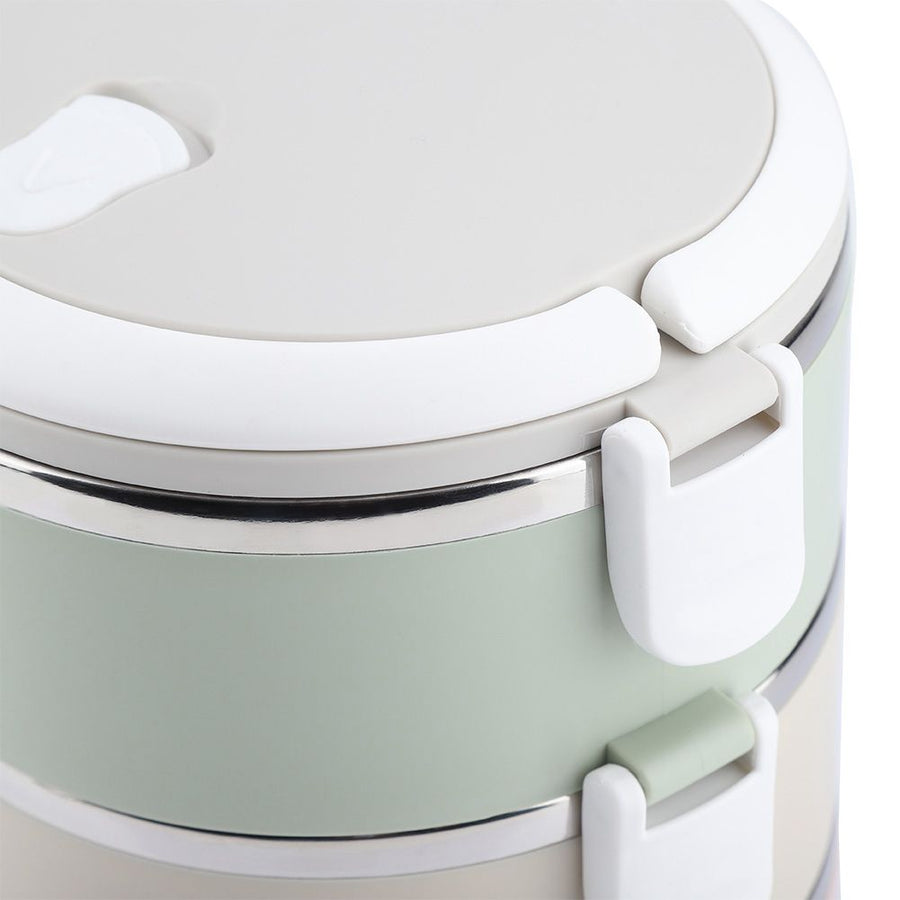 Portable Stainless Steel Lunch Box Container Bento Box Food Container (4 Layers 2800ml)
