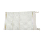 Upgraded Adjustable Storage Rack Space Saving Compartment Collecting Shelf White 53-90cm
