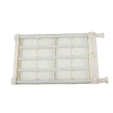 Upgraded Adjustable Storage Rack Space Saving Compartment Collecting Shelf White 53-90cm
