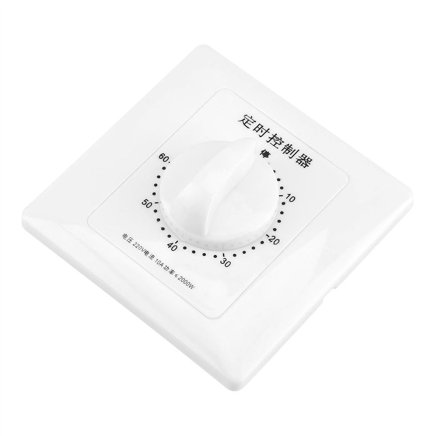 220V Water Pump Timer Mechanical Countdown Indoor Intelligent Time Switch Control