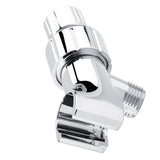 Chrome Plating 3-Way Shower Head Diverter Shower Arm Mounted Bracket Bathroom Accessories - Extra Image