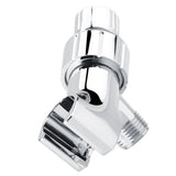 Chrome Plating 3-Way Shower Head Diverter Shower Arm Mounted Bracket Bathroom Accessories - Extra Image